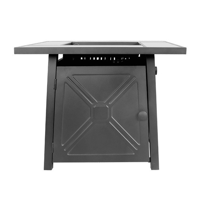 Metal Gas Fire Pit With Tank Storage suppliers